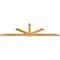 Ekena Millwork Kennewick Timber Gable Bracket, Western Red Cedar, 108"W x 31 1/2"H x 2"D x 4"F, 7/12 Pitch GBW108X31X0204KEN00RWR - alternate 4